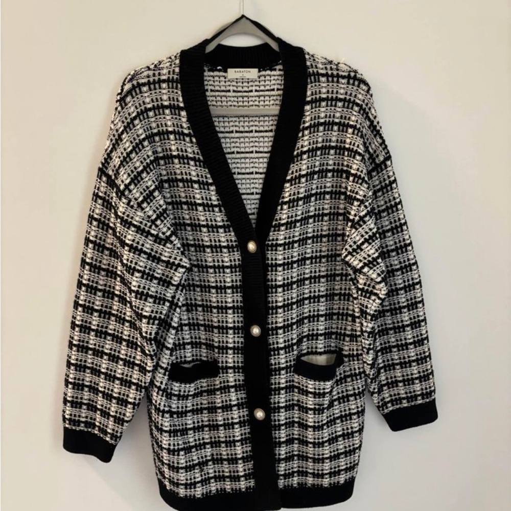 Aritzia Babaton Lacer Cardigan